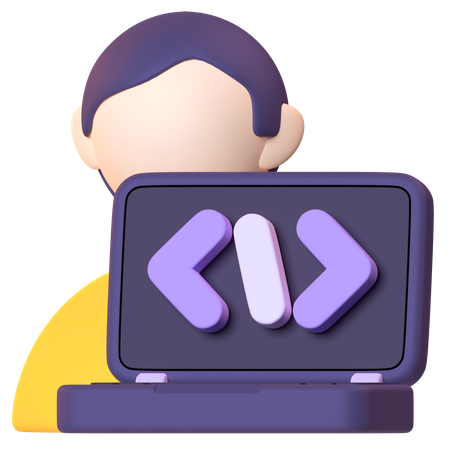 Programmer  3D Icon