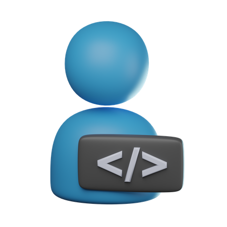 Programmer  3D Icon