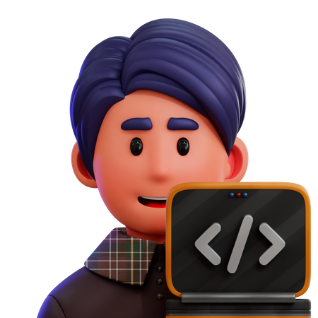 Programmer  3D Icon