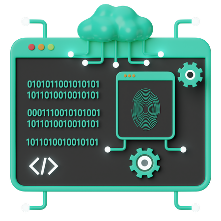 Programmer  3D Icon