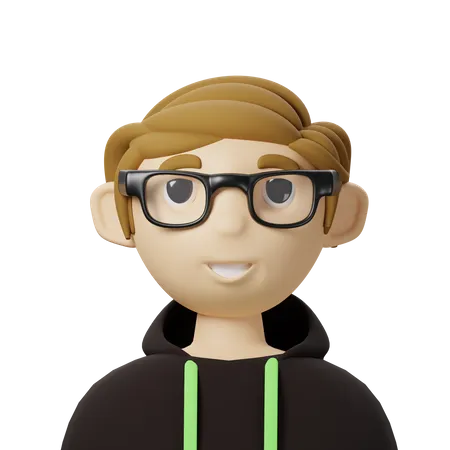 Programmer Avatar  3D Icon