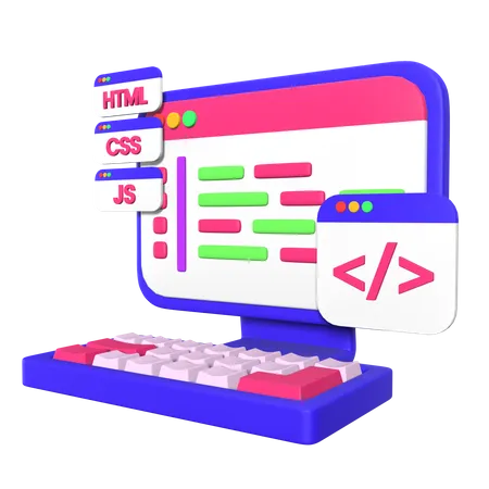 Programmer Workspace  3D Icon