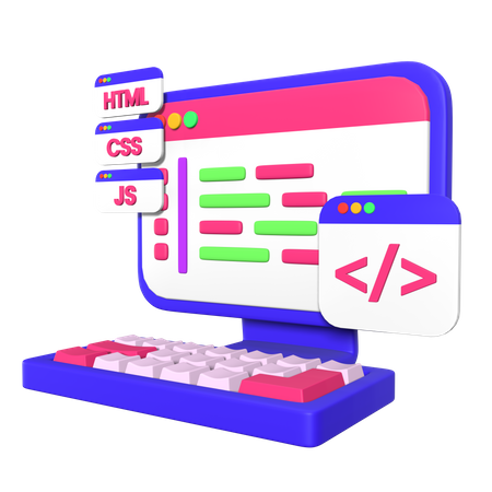 Programmer Workspace  3D Icon
