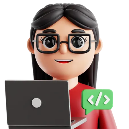 Programmeur  3D Icon