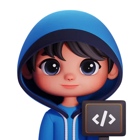 Programmeur  3D Icon
