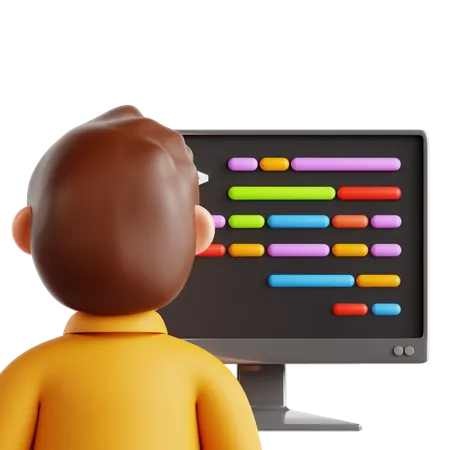 Programmeur  3D Icon