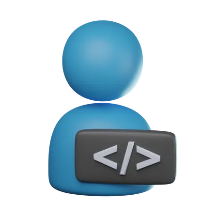 Programmeur  3D Icon