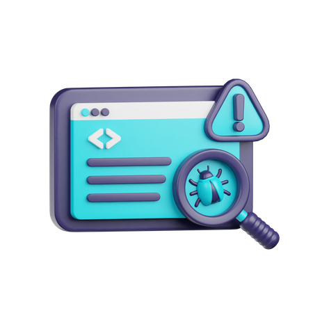 Programmierfehler  3D Icon