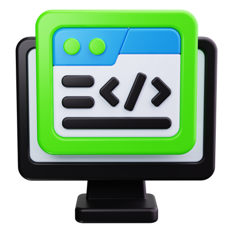 Programmiersprache  3D Icon