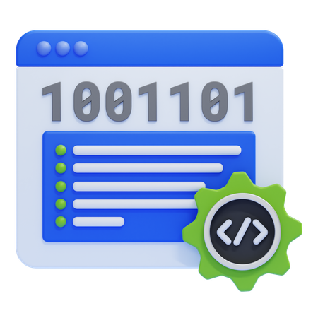 Programming  3D Icon