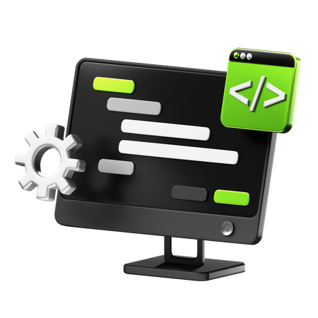 Programming  3D Icon