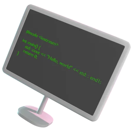 Programming  3D Icon