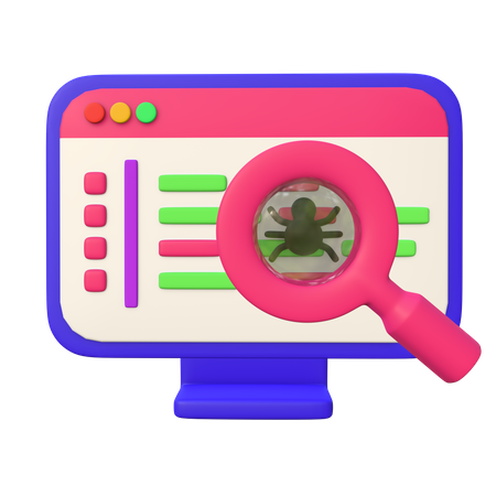 Programming Bug  3D Icon