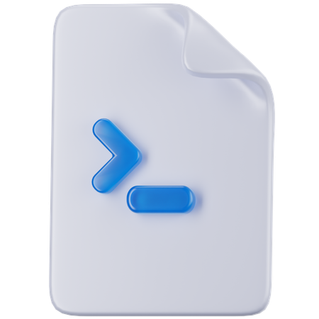 プログラミングファイル  3D Icon