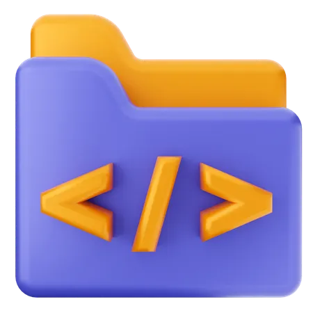 Programming Folder  3D Icon