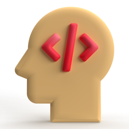 Programming Mind  3D Icon