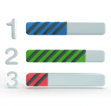 Progress  3D Icon