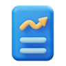 3d growth representation emoji