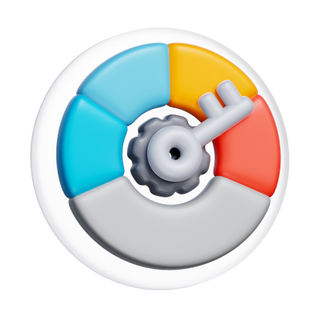 Progress Chart  3D Icon