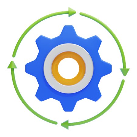 Progress Wheel  3D Icon