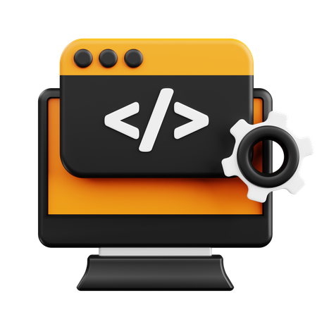 Progression de la maintenance web  3D Icon
