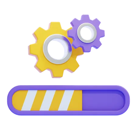 Progresso  3D Icon