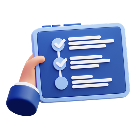 Progresso da tarefa  3D Icon