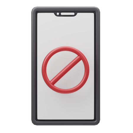 Prohibido  3D Icon