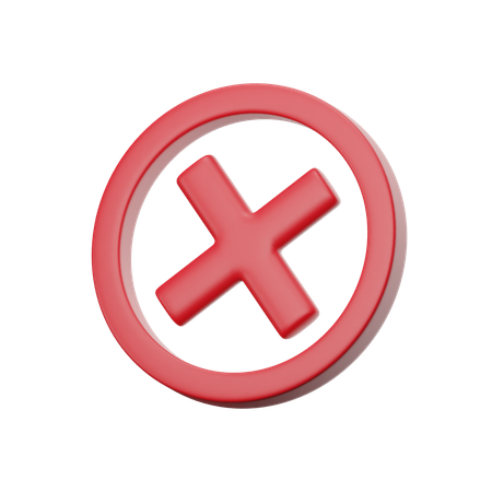 Prohibido  3D Icon