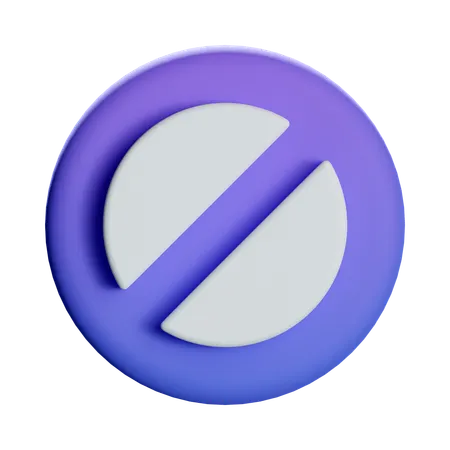 Prohibited  3D Icon