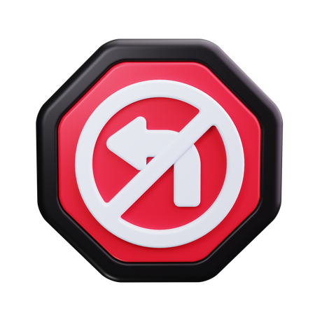 Prohibited Passing  3D Icon