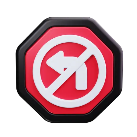 Prohibited Passing  3D Icon