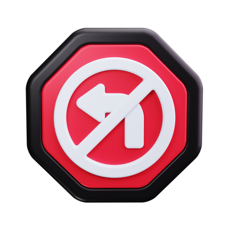 Prohibited Passing  3D Icon