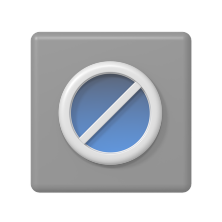 Proibido  3D Icon