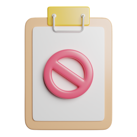Proibido  3D Icon