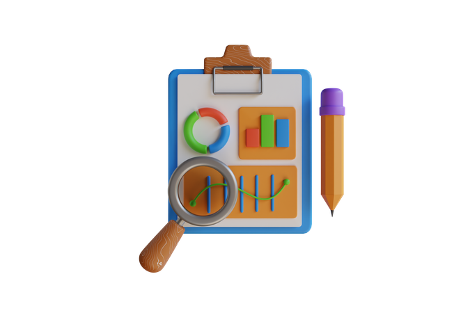 Project Analysis  3D Icon