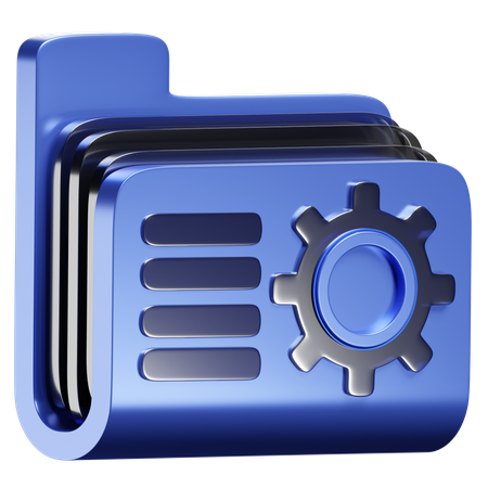 Project Folder  3D Icon