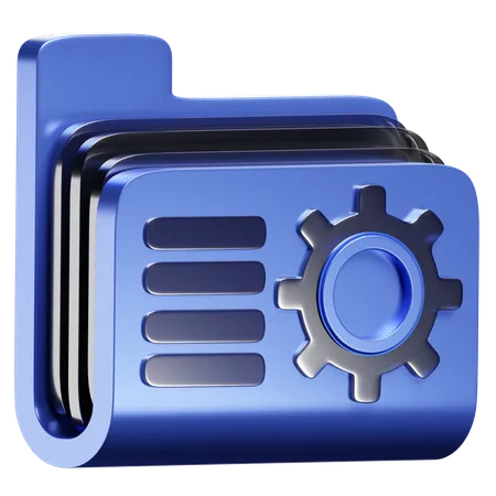 Project Folder  3D Icon
