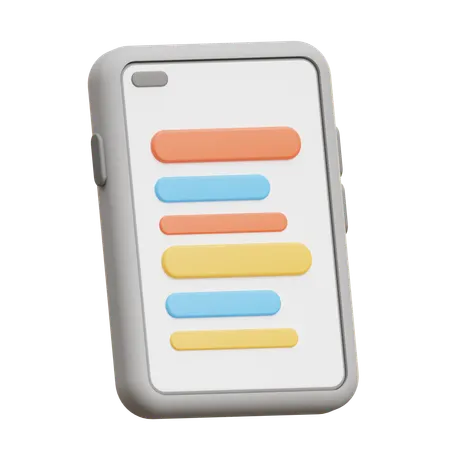 프로젝트 관리  3D Icon