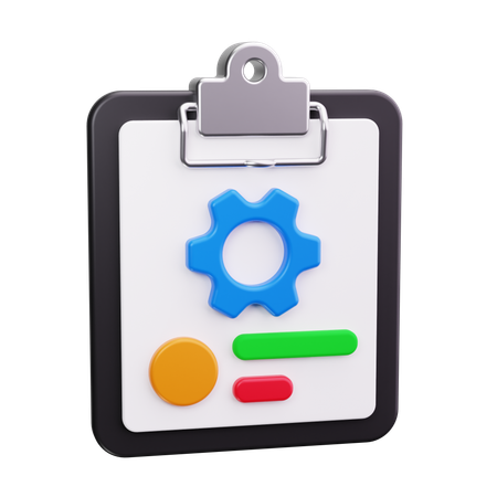 Project Management  3D Icon