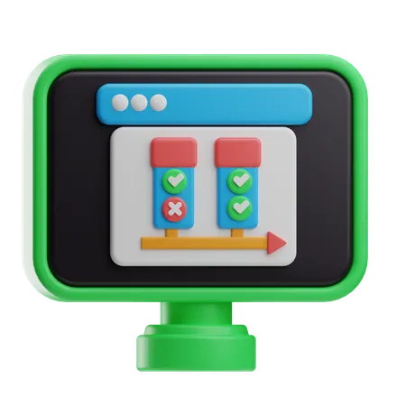 Project Management  3D Icon