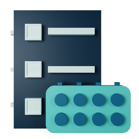 Project Management  3D Icon