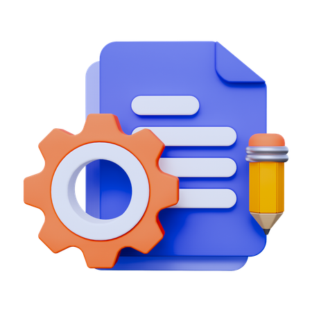 Project Management  3D Icon