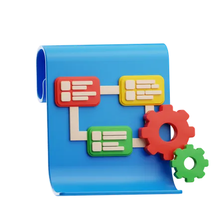 Project Management  3D Icon