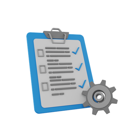 Project Management  3D Icon