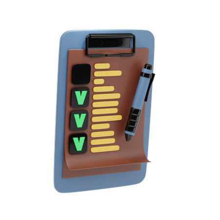 Project Management  3D Icon