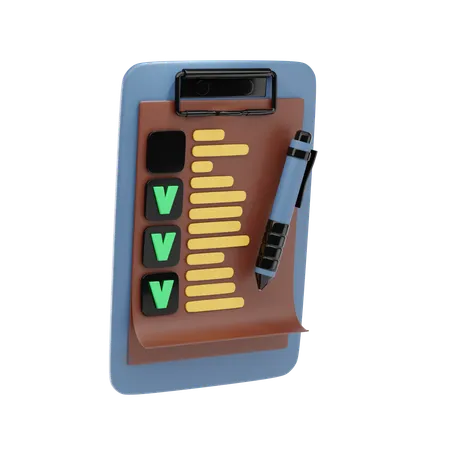 Project Management  3D Icon