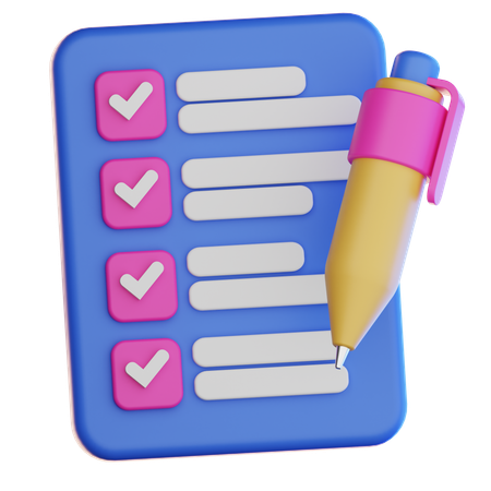 Project management  3D Icon