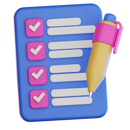 Project management  3D Icon