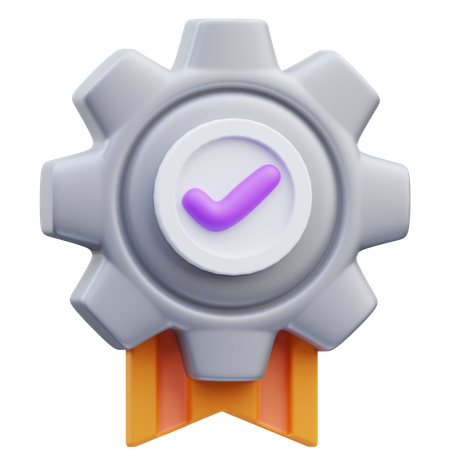 Project Management Award  3D Icon
